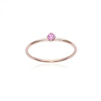 Anello Burato Donna in Oro rosa Zaffiro CM984 - CM984-53